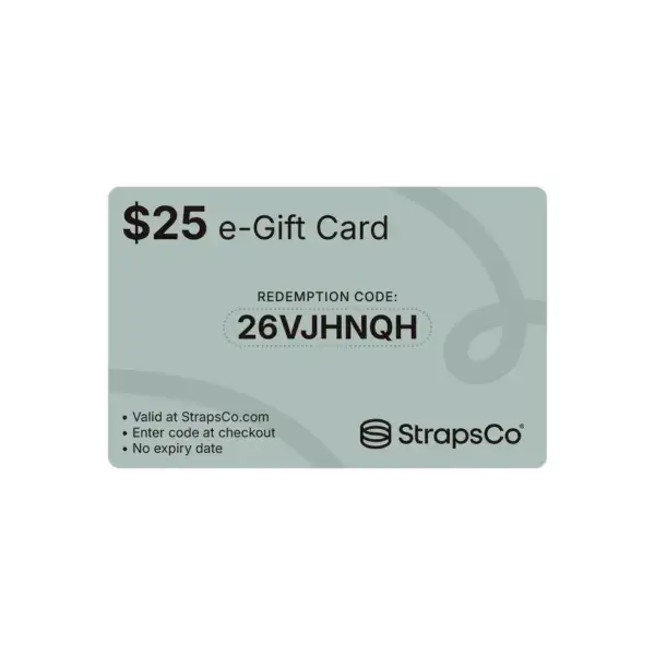 StrapsCo $25 Gift Card