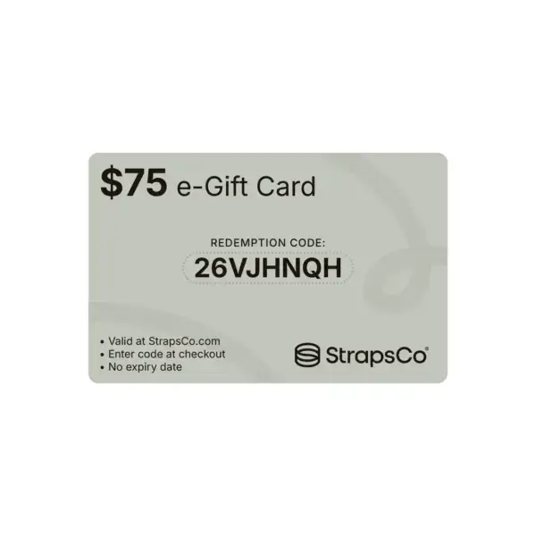 StrapsCo $75 Gift Card