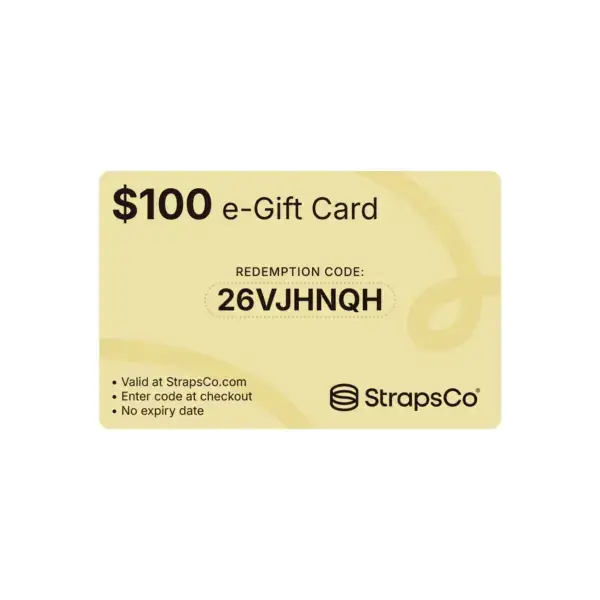 StrapsCo $100 Gift Card