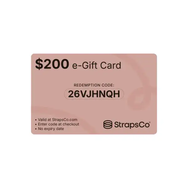 StrapsCo $200 Gift Card