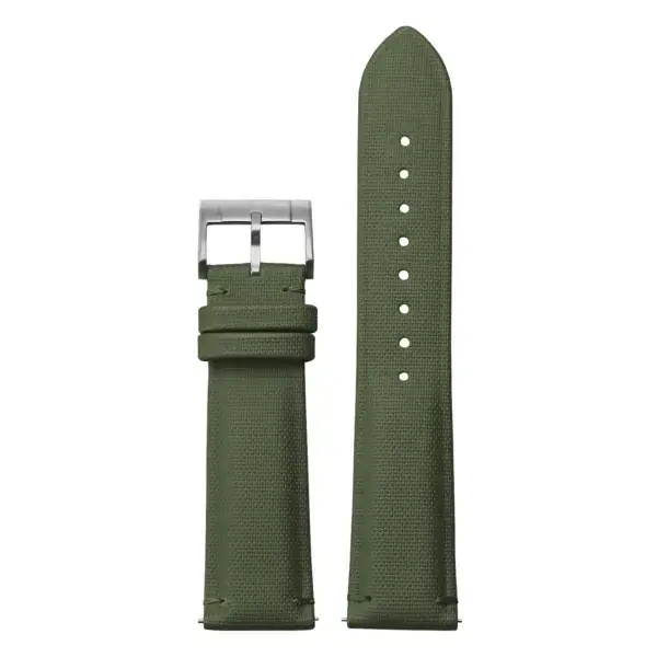 kd11.11.11 Up Green DASSARI Harbor Sailcloth Watch Band Strap 19mm 20mm 21mm 22mm