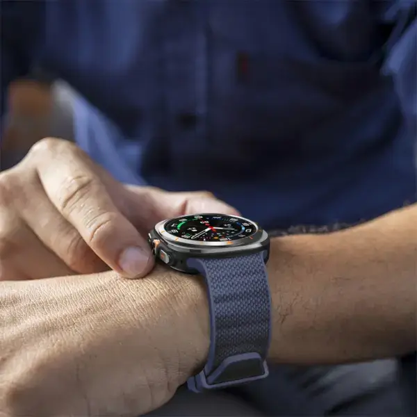 s.r43.5a Wrist Navy StrapsCo Endurance Watch Band Strap for Samsung Galaxy Watch Ultra