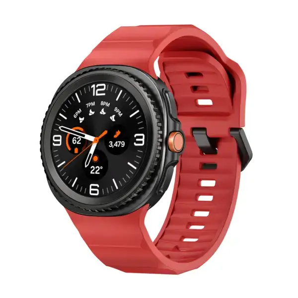 s.r42.6 Main Crimson StrapsCo Endurance Watch Band Strap for Samsung Galaxy Watch 8