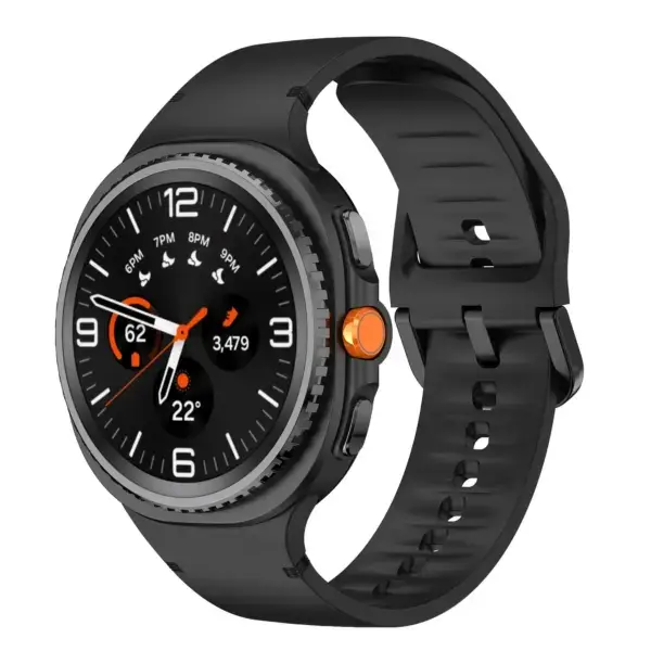 s.r41.1 Main Black StrapsCo Active Watch Band Strap for Samsung Galaxy Watch 8