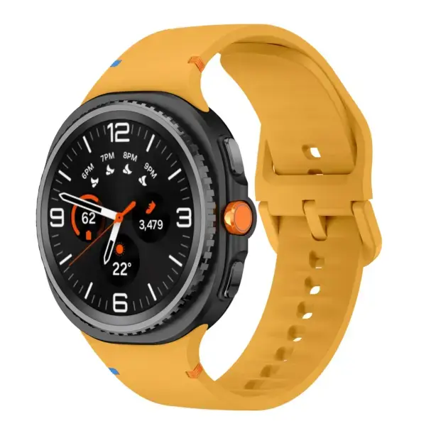 s.r41.10 Main Mustard StrapsCo Active Watch Band Strap for Samsung Galaxy Watch 8