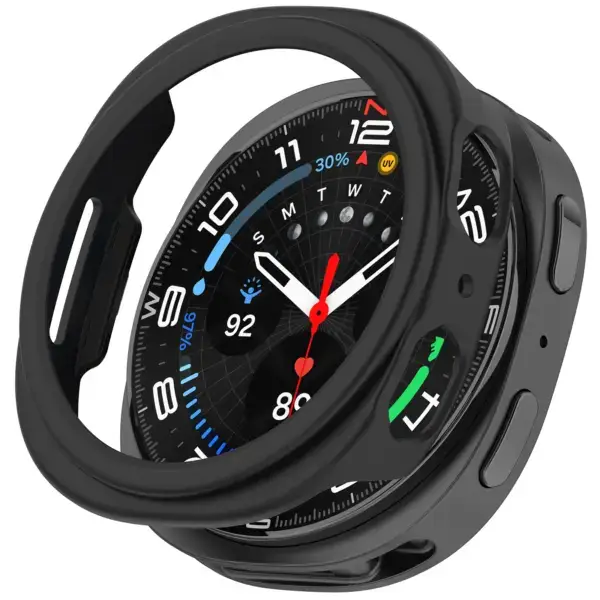 s.pc32.1 Black StrapsCo Protective Case For Samsung Galaxy Watch 8