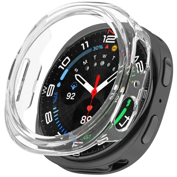 s.pc32.22 Transparent StrapsCo Protective Case For Samsung Galaxy Watch 8