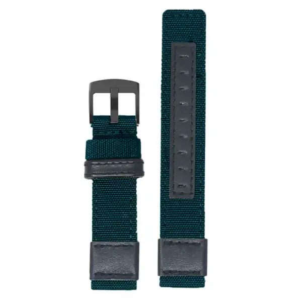 g.ny2.11b Up Teal StrapsCo Rugged Canvas Watch Band Strap for Garmin Watches Quick Release