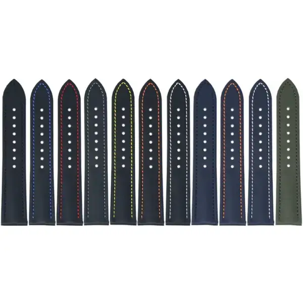 kd4 All Color DASSARI Sailcloth Watch Band Strap 19mm 20mm 21mm 22mm