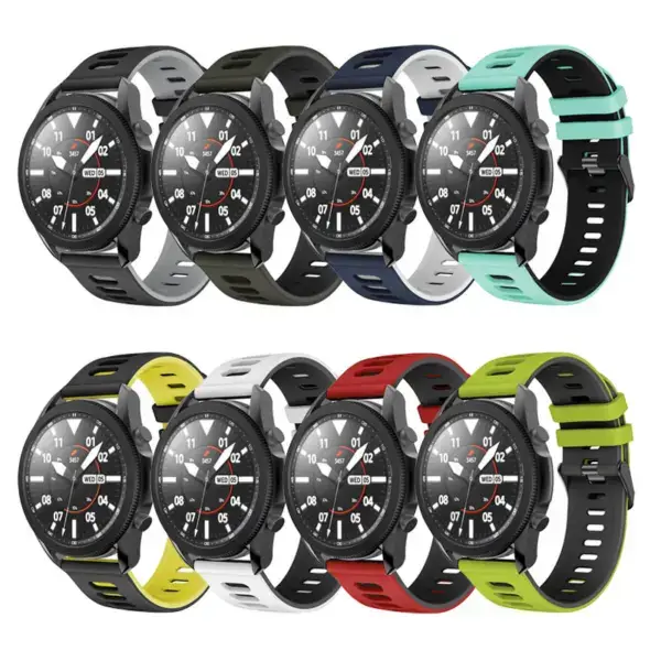 G.r58.22 All Color StrapsCo Silicone Band For Garmin Vivoactive 4 Rubber Watch Strap