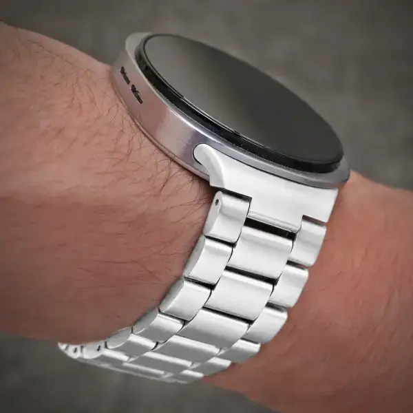 s.m23.ss Wrist Silver StrapsCo Classic Everyday Bracelet for Samsung Galaxy Watch 8 copy