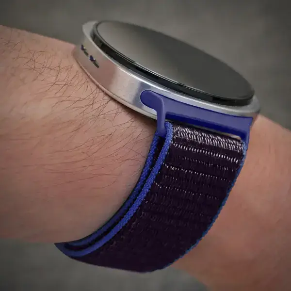 s.ny13.18 Wrist Indigo StrapsCo Nylon Comfort Watch Band Strap For Samsung Galaxy Watch 8
