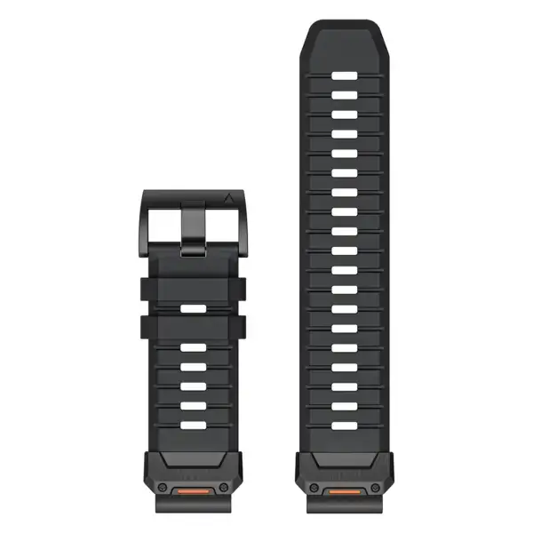 g.fk1.1 Up Obsidian StrapsCo Elite FKM Rubber QuickFit 22 26 Watch Band Strap for Garmin Watches