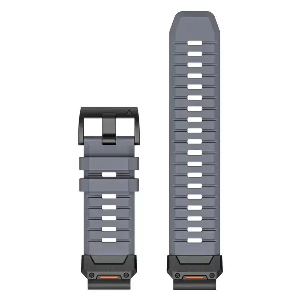 g.fk1.7 Up Slate StrapsCo Elite FKM Rubber QuickFit 22 26 Watch Band Strap for Garmin Watches