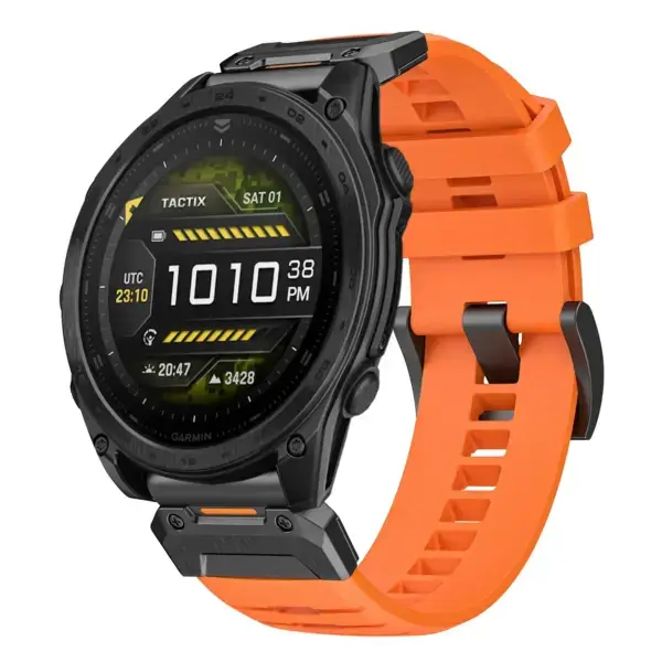 g.fk1.12 Main Blaze StrapsCo Elite FKM Rubber QuickFit Watch Band Strap for Garmin Tactix 8 – 51mm