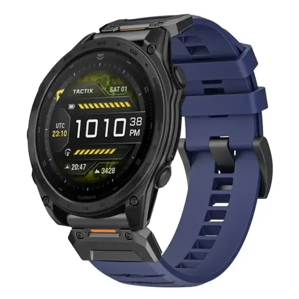 g.fk1.5 Main Midnight StrapsCo Elite FKM Rubber QuickFit Watch Band Strap for Garmin Tactix 8 – 51mm
