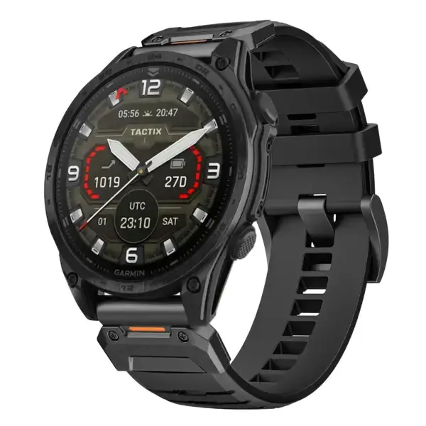 g.fk1.1 Main Obsidian StrapsCo Elite FKM Rubber QuickFit Watch Band Strap for Garmin Tactix 8 – 47mm