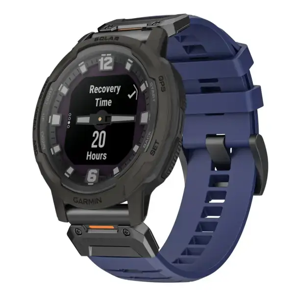 g.fk1.5 Main Midnight StrapsCo Elite FKM Rubber QuickFit Watch Band Strap for Garmin Instinct Crossover