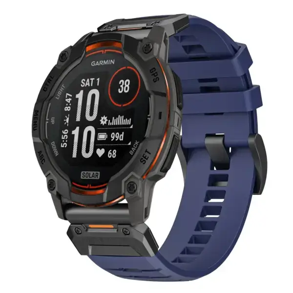 g.fk1.5 Main Midnight StrapsCo Elite FKM Rubber QuickFit Watch Band Strap for Garmin Instinct 3 – 50mm