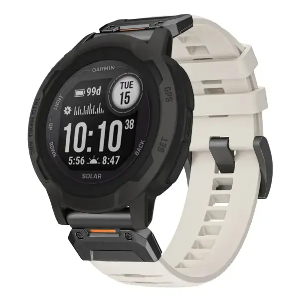 g.fk1.17 Main Arctic StrapsCo Elite FKM Rubber QuickFit Watch Band Strap for Garmin Instinct 2