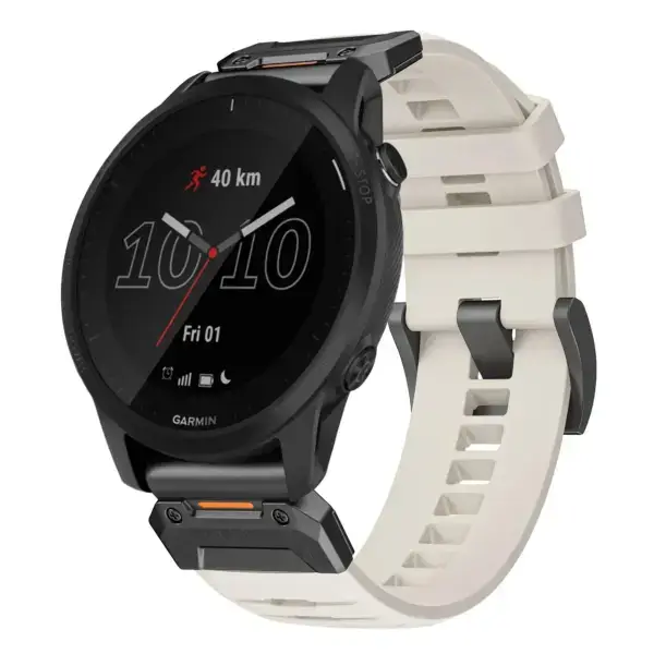 g.fk1.17 Main Arctic StrapsCo Elite FKM Rubber QuickFit Watch Band Strap for Garmin Forerunner 945