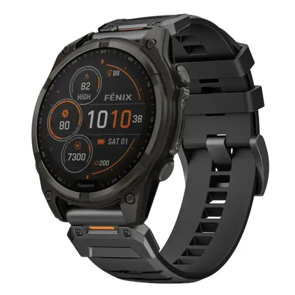 g.fk1.1 Main Obsidian StrapsCo Elite FKM Rubber QuickFit Watch Band Strap for Garmin Fenix 8 & 8 Pro – 47mm