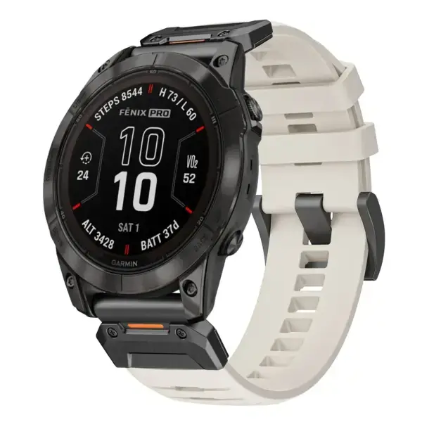 g.fk1.17 Main Arctic StrapsCo Elite FKM Rubber QuickFit Watch Band Strap for Garmin Fenix 7X & 7X Pro