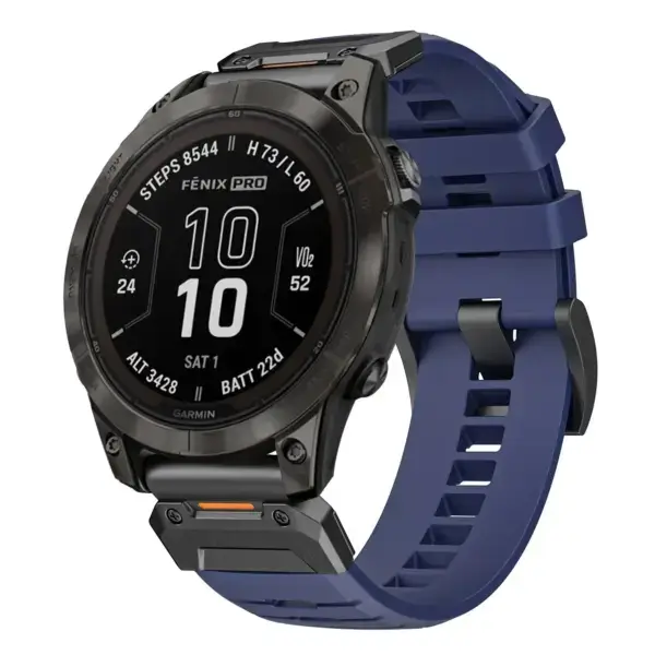 g.fk1.5 Main Midnight StrapsCo Elite FKM Rubber QuickFit Watch Band Strap for Garmin Fenix 7 & 7 Pro
