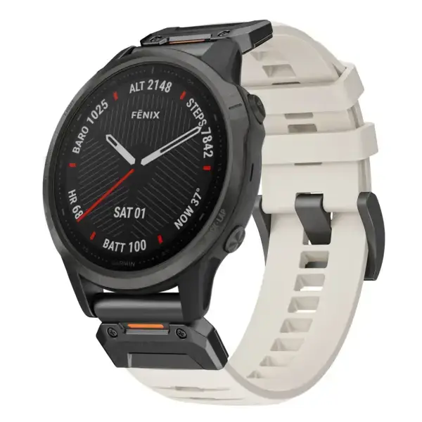 g.fk1.17 Main Arctic StrapsCo Elite FKM Rubber QuickFit Watch Band Strap for Garmin Fenix 6