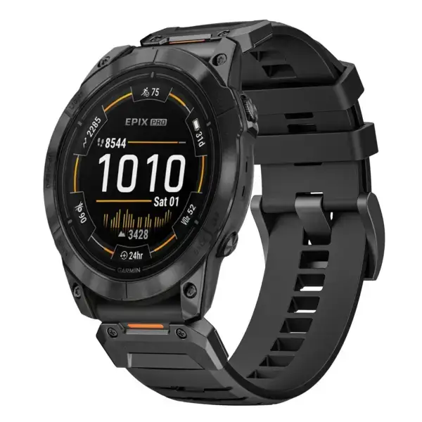 g.fk1.1 Main Obsidian StrapsCo Elite FKM Rubber QuickFit Watch Band Strap for Garmin Epix Pro – 51mm