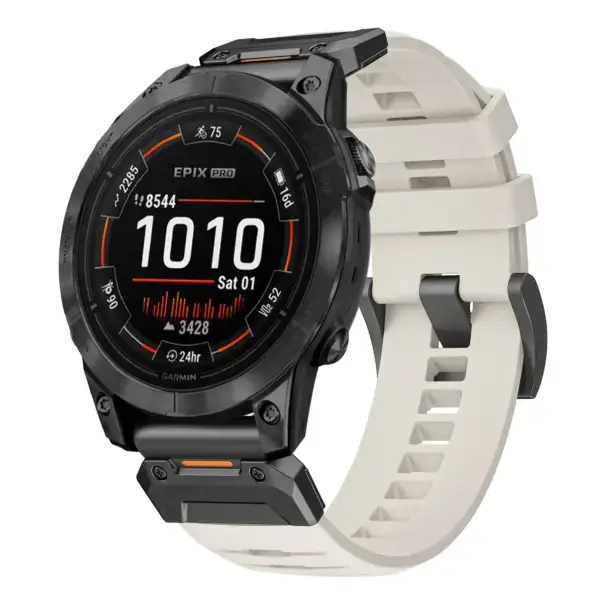 g.fk1.17 Main Arctic StrapsCo Elite FKM Rubber QuickFit Watch Band Strap for Garmin Epix Pro – 47mm
