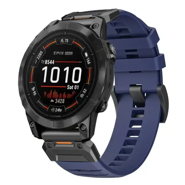 g.fk1.5 Main Midnight StrapsCo Elite FKM Rubber QuickFit Watch Band Strap for Garmin Epix Pro – 47mm