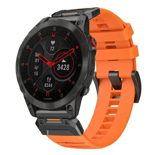 g.fk1.12 Main Blaze StrapsCo Elite FKM Rubber QuickFit Watch Band Strap for Garmin Epix Gen 2