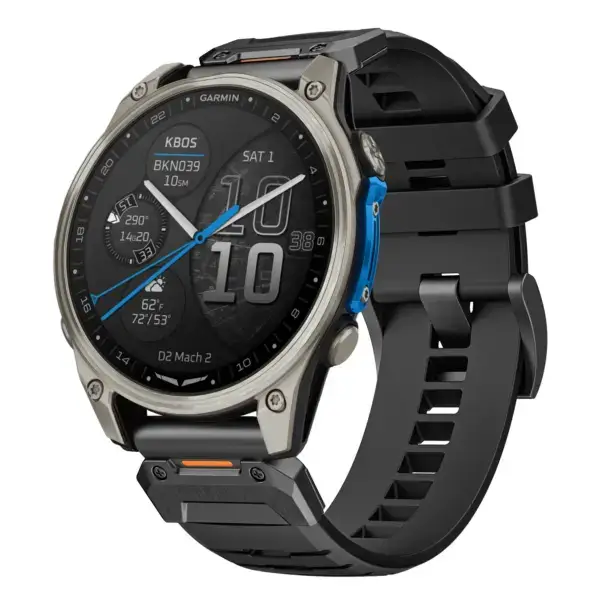 g.fk1.1 Main Obsidian StrapsCo Elite FKM Rubber QuickFit Watch Band Strap for Garmin D2 Mach 2 – 47mm