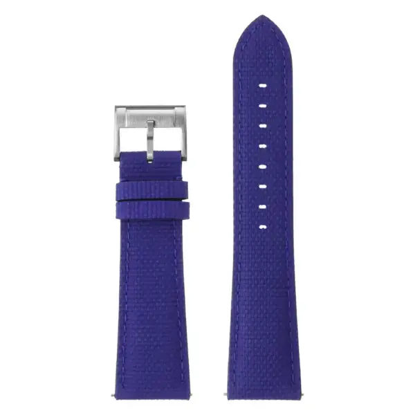 kd12.5b Up Blue DASSARI Offshore Sailcloth FKM Watch Band Strap 18mm 19mm 20mm 21mm 22mm