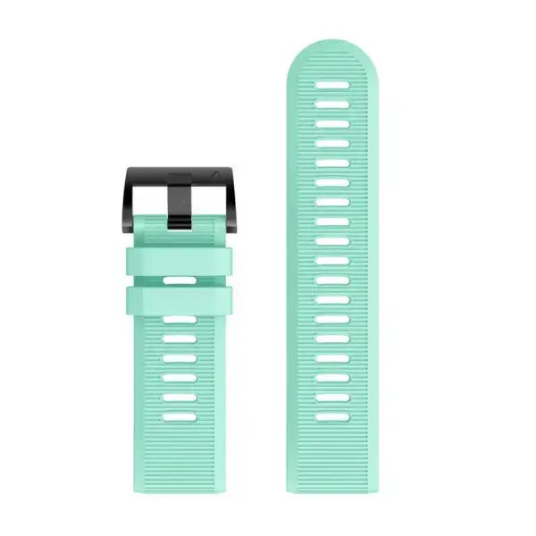 G.r70.11a Upright Mint Green StrapsCo Silicone Strap For Garmin Fenix 5X