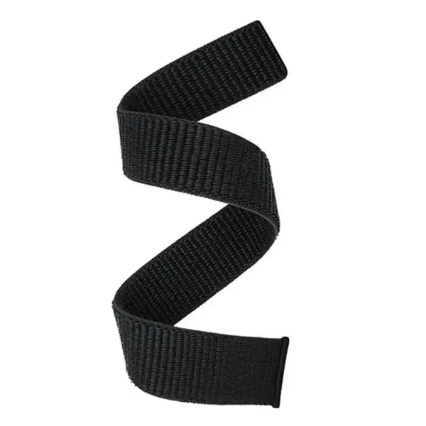 g.ny6a.1 Black Up StrapsCo Hook and Loop Horizon Watch Band Strap For Garmin Devices