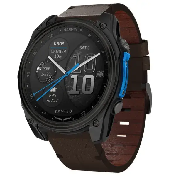 d2m2.g.l12.2 Main Espresso StrapsCo Italian Leather Strap QuickFit 26 Watch Band For Garmin D2 Mach 2 – 51mm