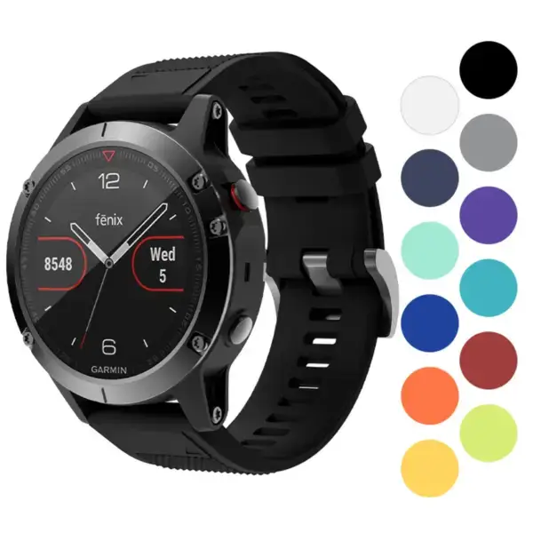 Summit Strap for Garmin D2 Mach 2, 47mm, available in multiple sizes (S, M, L) and colors. Designed for durability and style, perfect for outdoor adventures