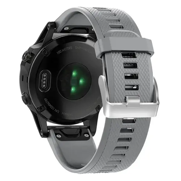 G.r18.7 Replacement Strap Band For Garmin Fenix 5 In Grey 2