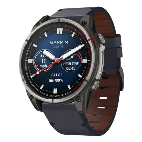 qtx8.g.l11.5 26 Main Midnight Vintage Italian Leather Strap QuickFit 26 Watch Band For Garmin Quatix 8 – 51mm
