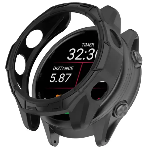 Armor Case for Garmin Forerunner 570, available in sizes L, M, and S. Designed to protect your watch while providing easy access to features and functions