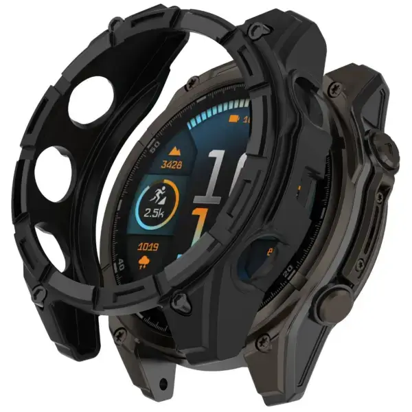 g.pc83 Black StrapsCo Armor Case for Garmin Tactix 8