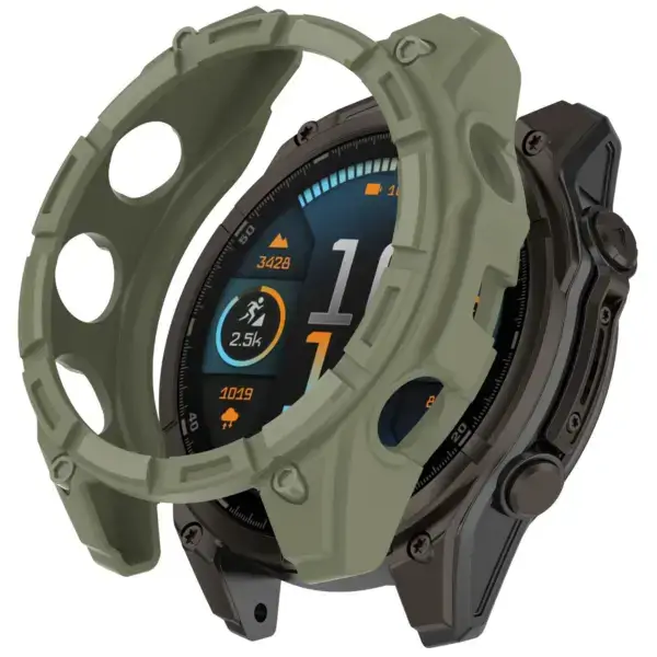 g.pc83 Green StrapsCo Armor Case for Garmin Tactix 8
