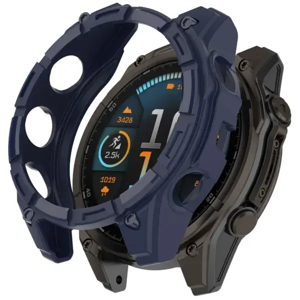 g.pc80 Midnight StrapsCo Armor Case for Garmin Fenix 8