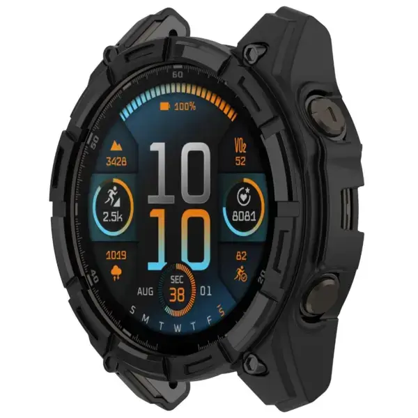 g.pc77.1 Black Main StrapsCo Armor Case for Garmin Enduro 3