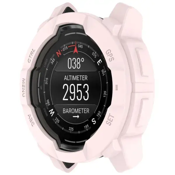 g.pc75.13 Pink Main StrapsCo Protective Case for Garmin Instinct 3