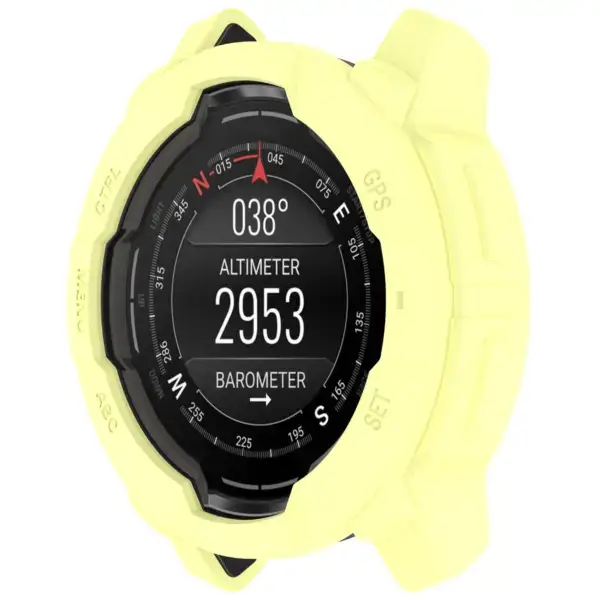 g.pc75.10 Yellow Main StrapsCo Protective Case for Garmin Instinct 3