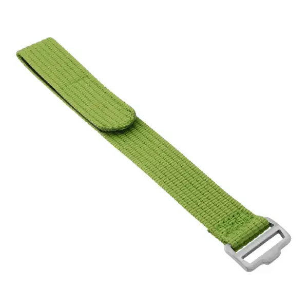 nt18.11 Angle Green StrapsCo One Piece Field Strap Nylon Hook & Loop Watch Band 20mm 22mm