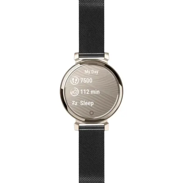 g.lil2.m111.mb 14 Main Black Pro Mesh Strap 14mm Quick Release For Garmin Lily 2